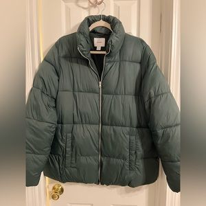 Old Navy coat - green XL